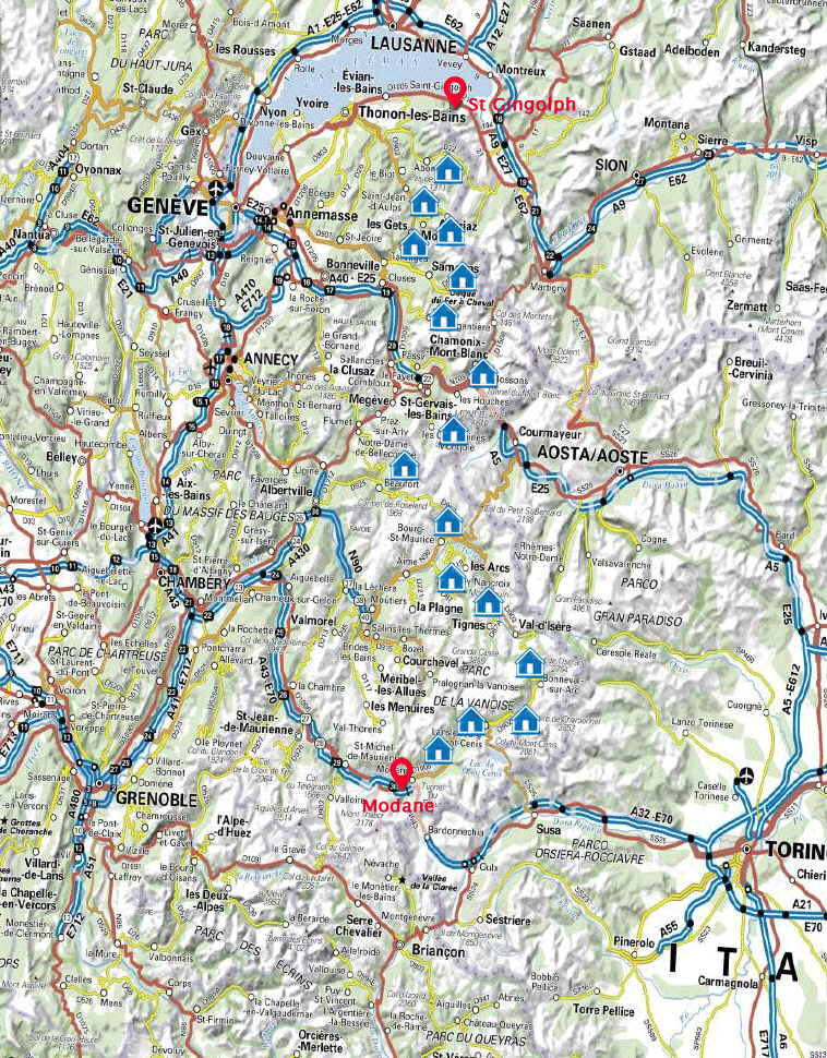 Alpes Gr 5 Nord - Leman Modane
