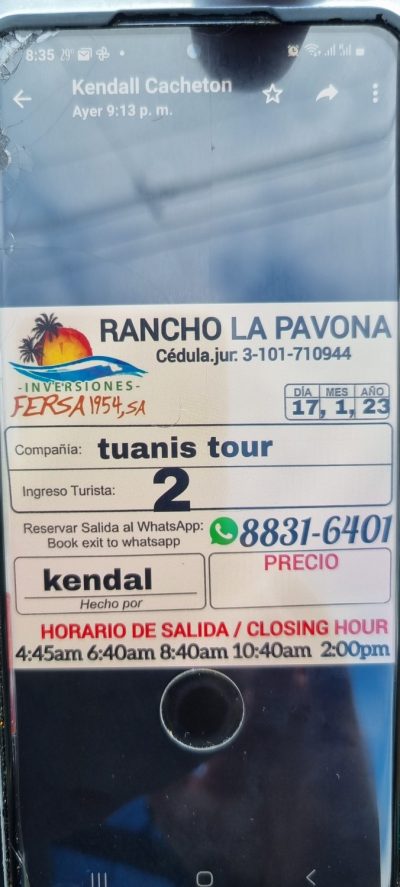 Costa Rica - Pura Vida ! — étape 3 : Tortuguero > La Fortuna