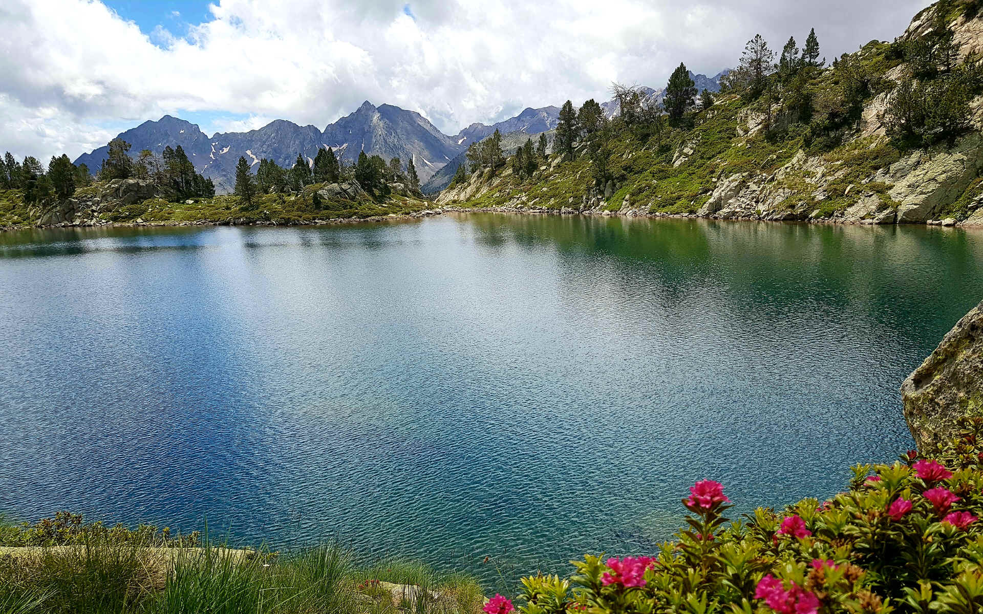 Luz St Sauveur > refuge du lac de l'Oule